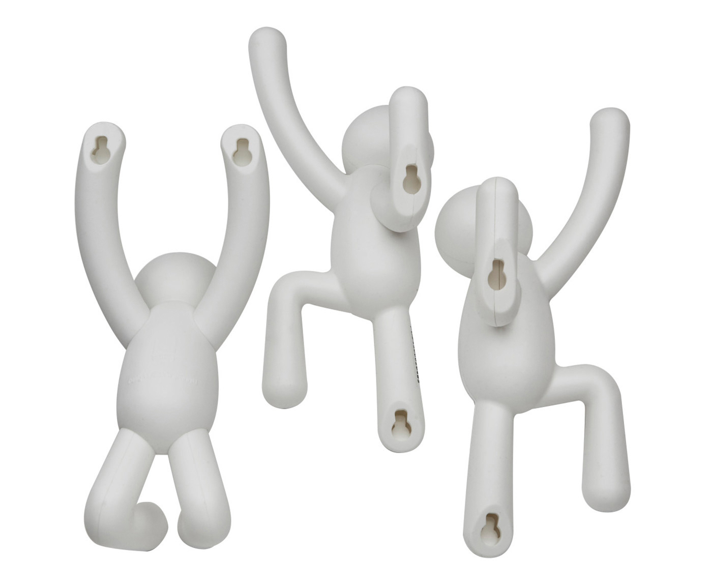 Jogo de Ganchos Buddy - Branco - image 1