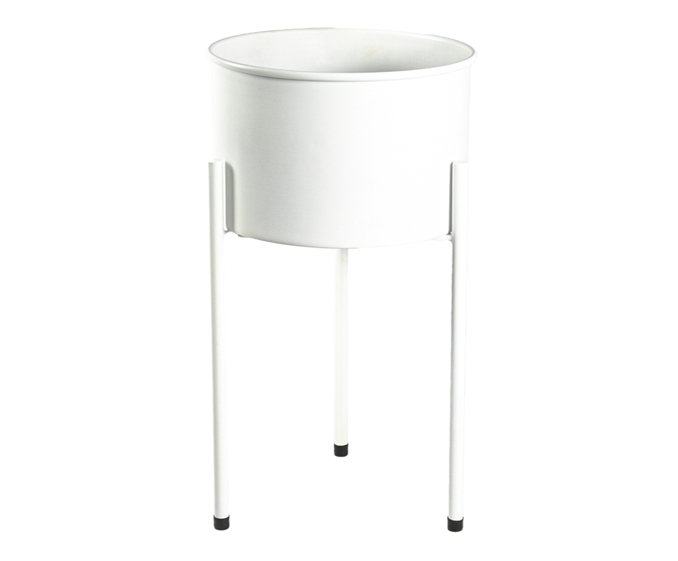 Suporte de Plantas com Vaso Humait&aacute; 2.0 Branco - image 0