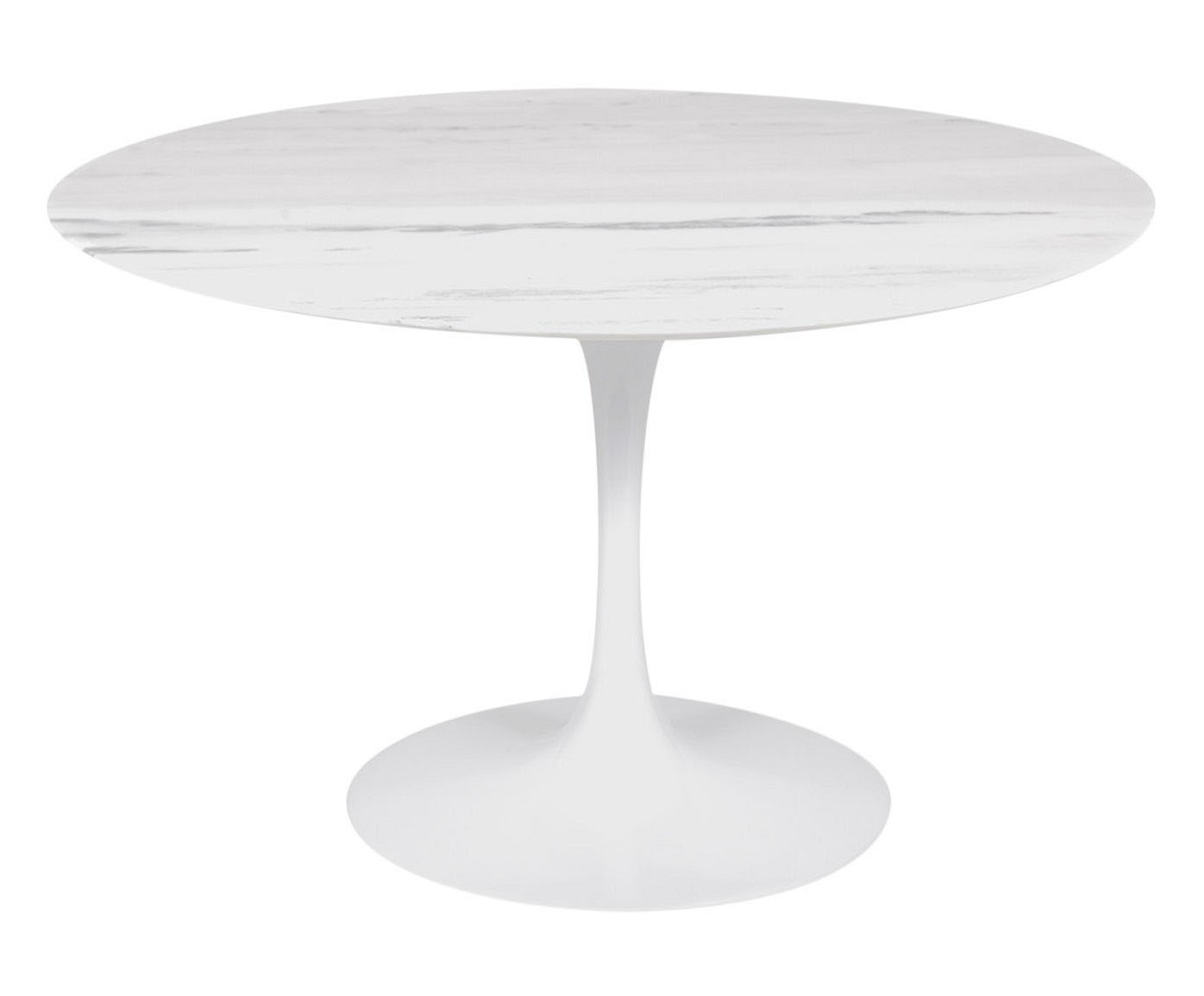 Mesa Saarinen Redonda Espirito Santo Base Branca image number 0