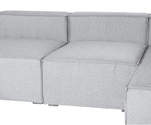 Sof&aacute; 5 M&oacute;dulos Chaise e Encosto Parcial Direito Mensa Fendi image number 5