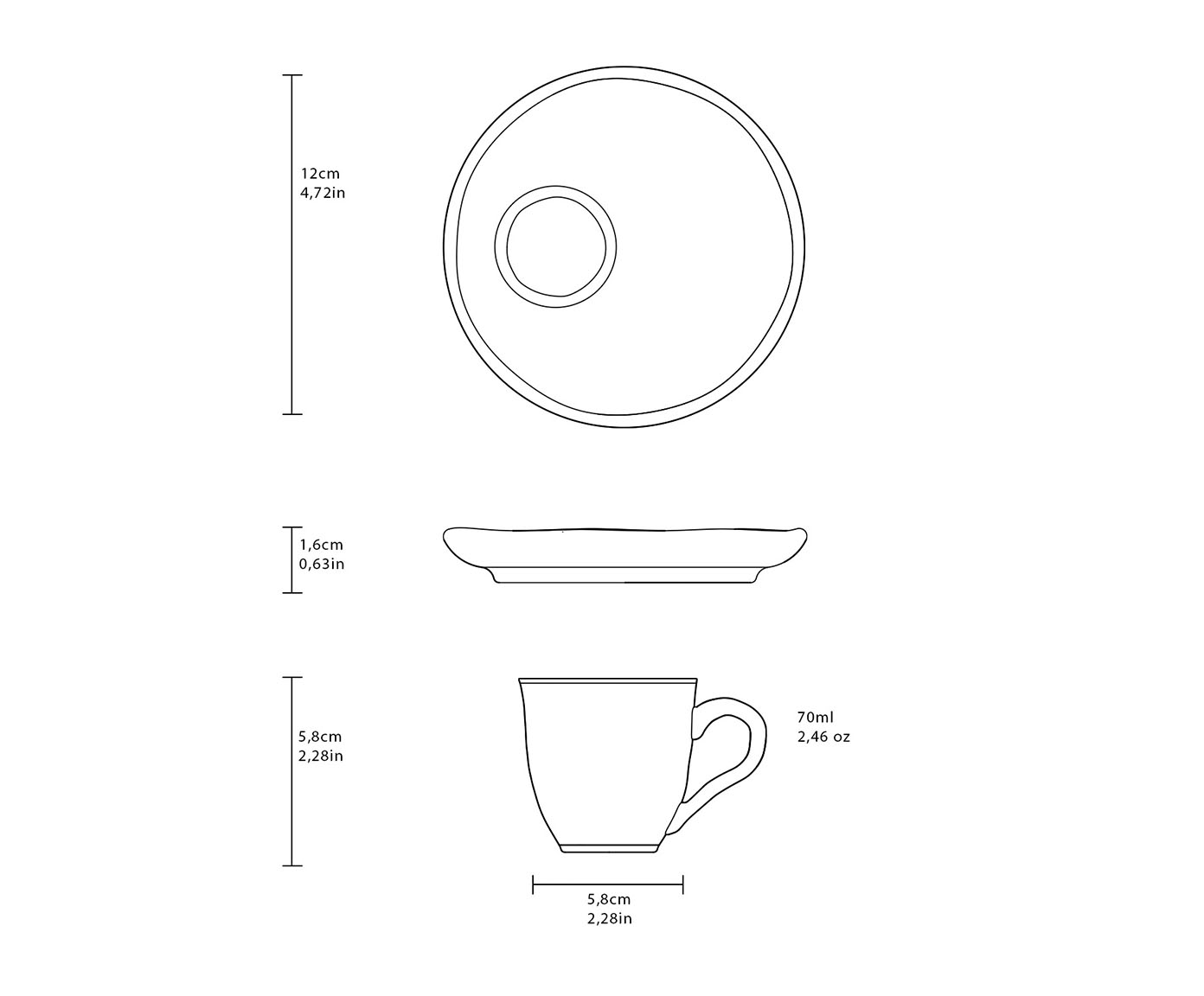 Jogo de X&iacute;caras para Caf&eacute; Org&acirc;nico Latte image number 6