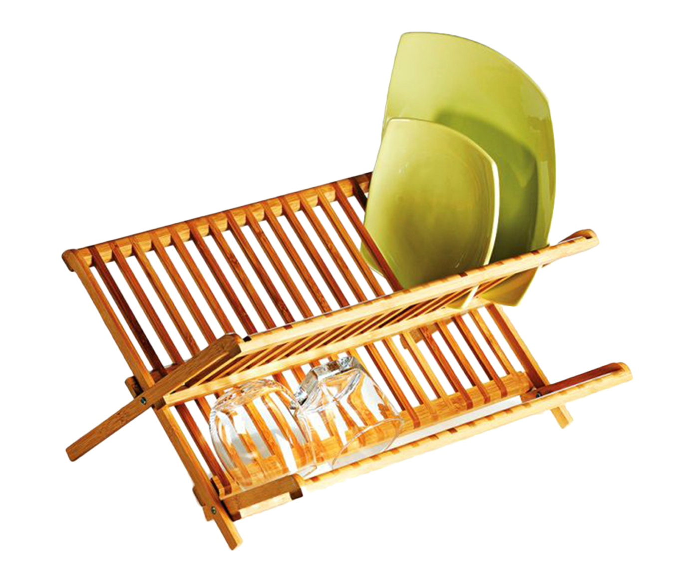 Escorredor de Lou&ccedil;as em Bambu Quioto - 47X20cm - image 0