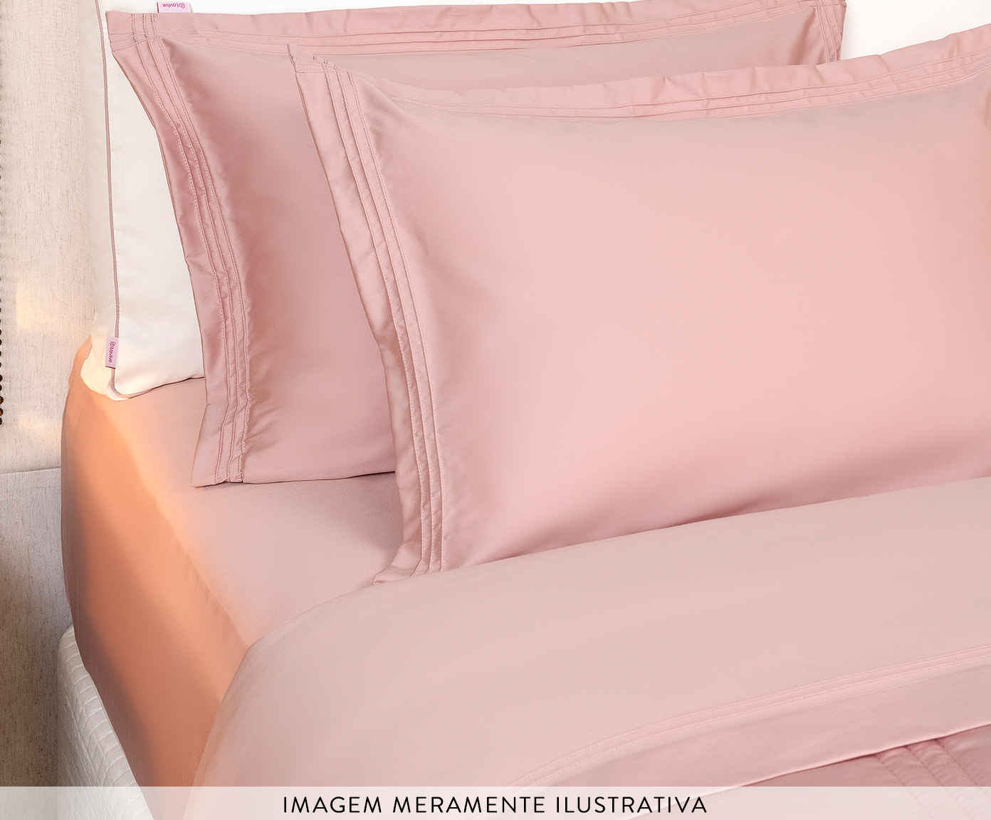 Jogo de cama Vienna - Rose image number 2