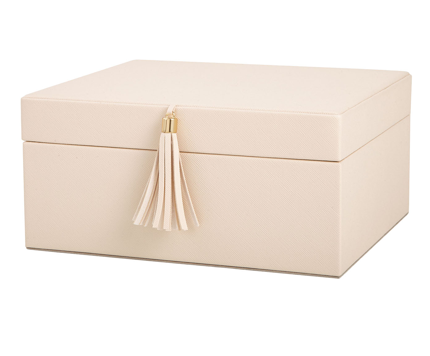 Caixa Decorativa Keesha Off White - image 0