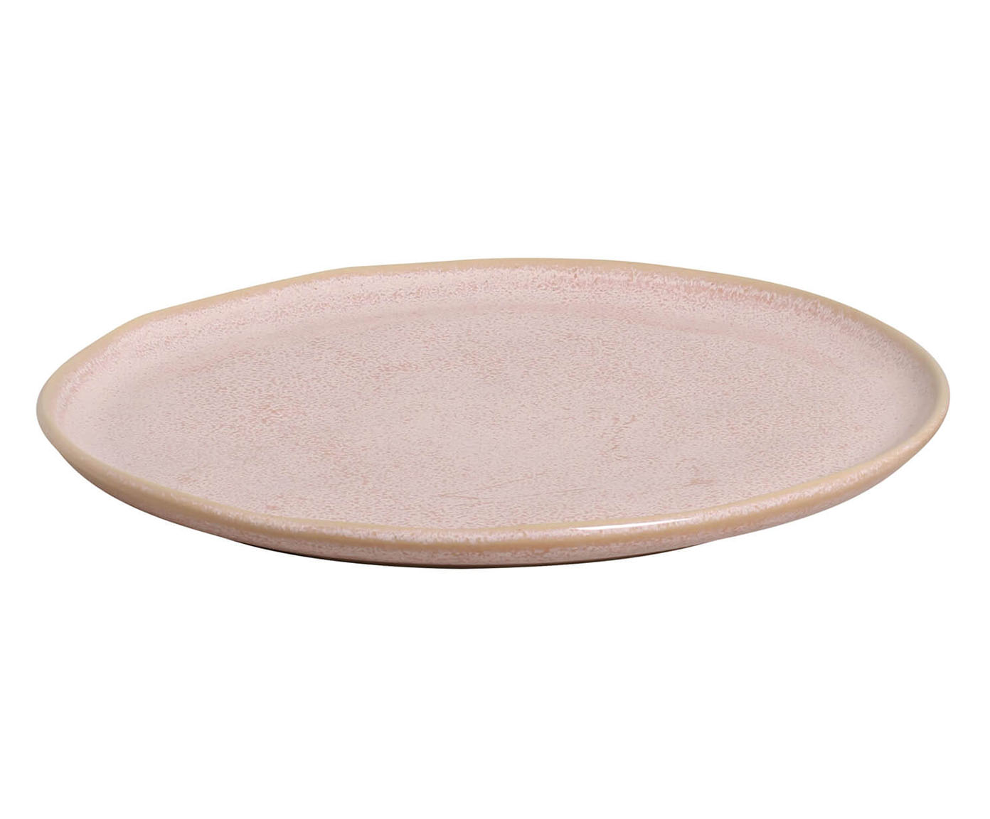 Jogo de Pratos Raso Bio Litchi Rosa - image 1