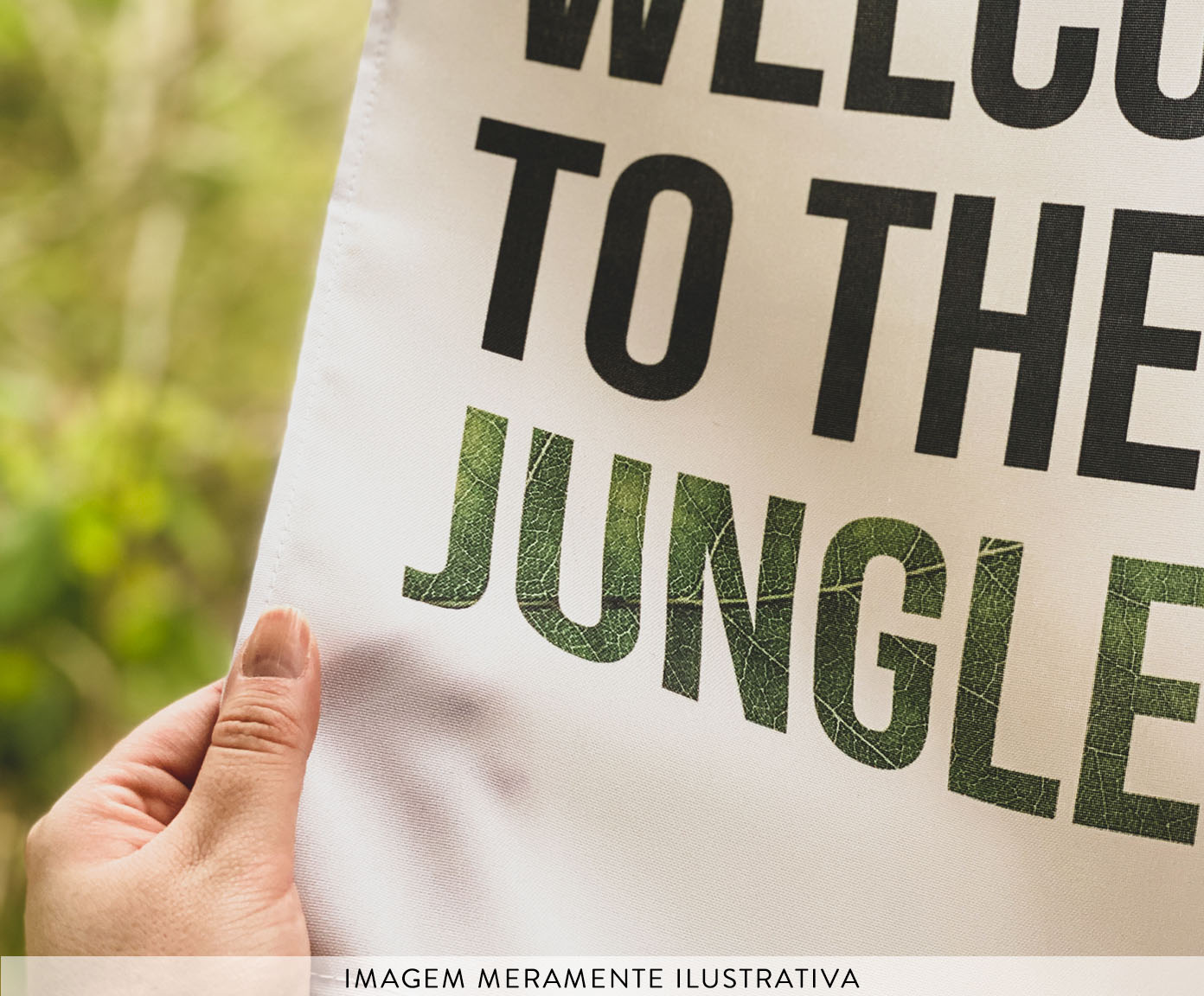 Bandeira Welcome To The Jungle - image 1