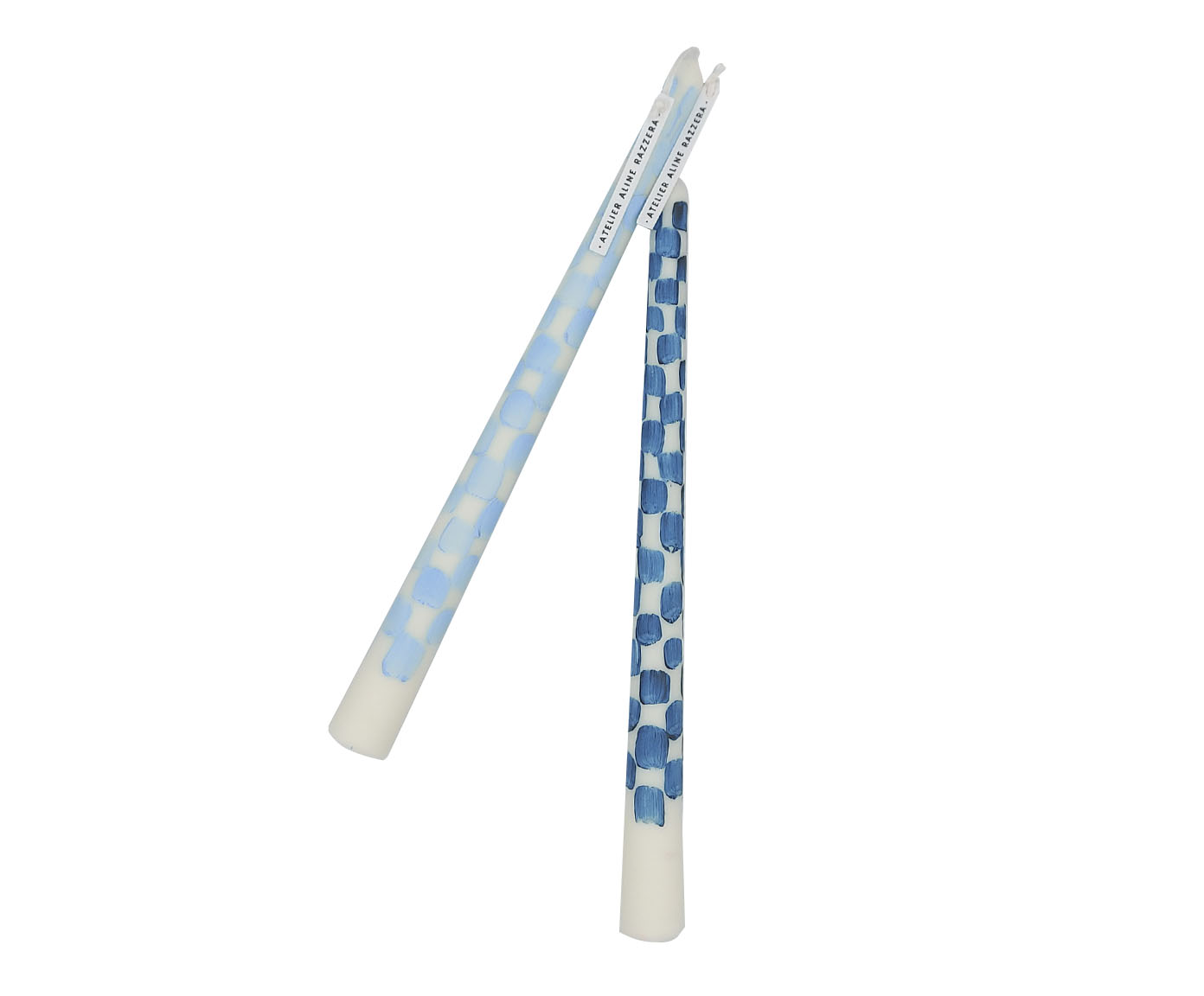 Velas para Casti&ccedil;al Checkboarder Azul - 2 pe&ccedil;as - image 0