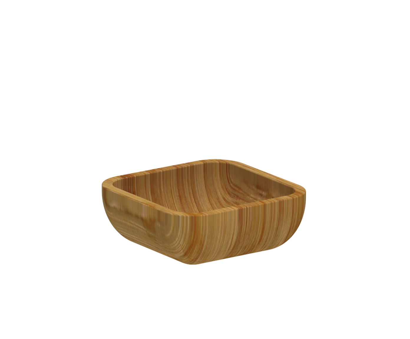 Bowl Quadrado Bambu - image 0