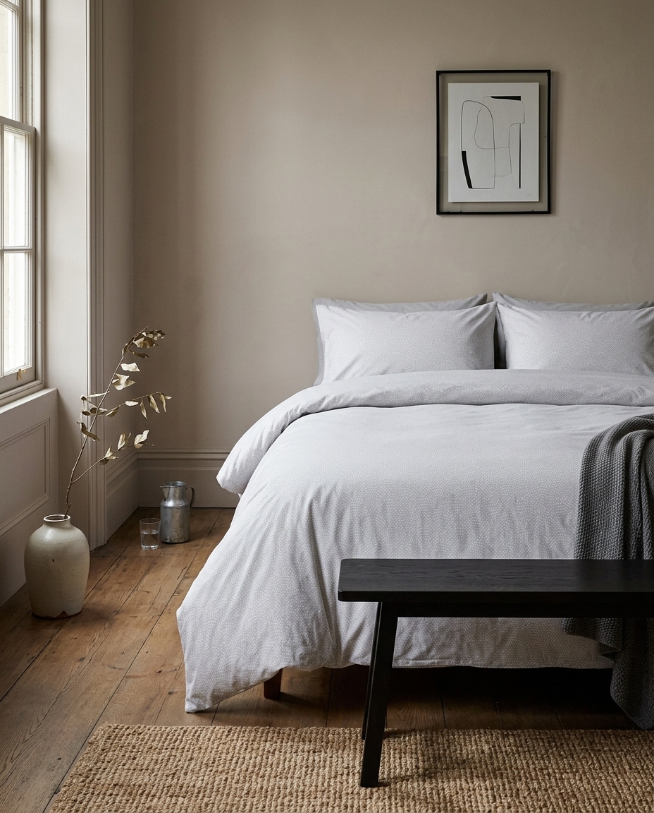 Duvet Grani Cinza 200 Fios image number 1