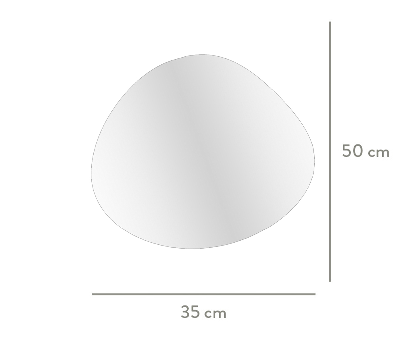 Espelho de Parede Org&acirc;nico Sverre image number 2