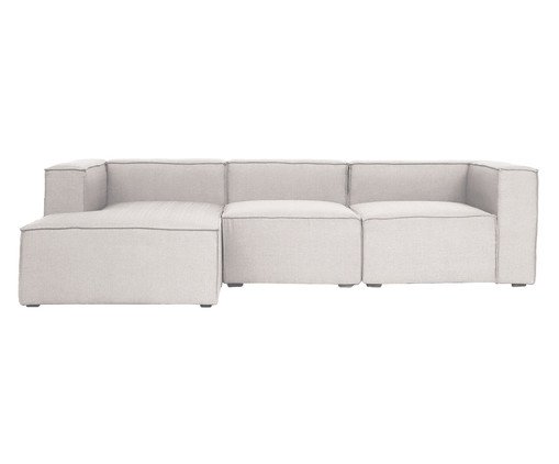 Sof&aacute; 3 M&oacute;dulos Chaise Direito Mensa Fendi image number 2