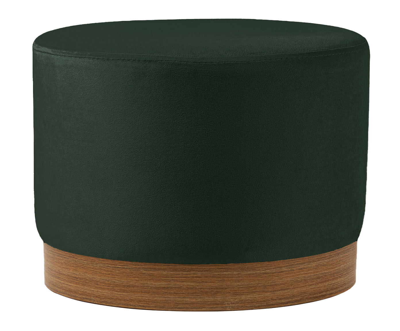 Puff em Veludo Harlow Pequeno Verde image number 0