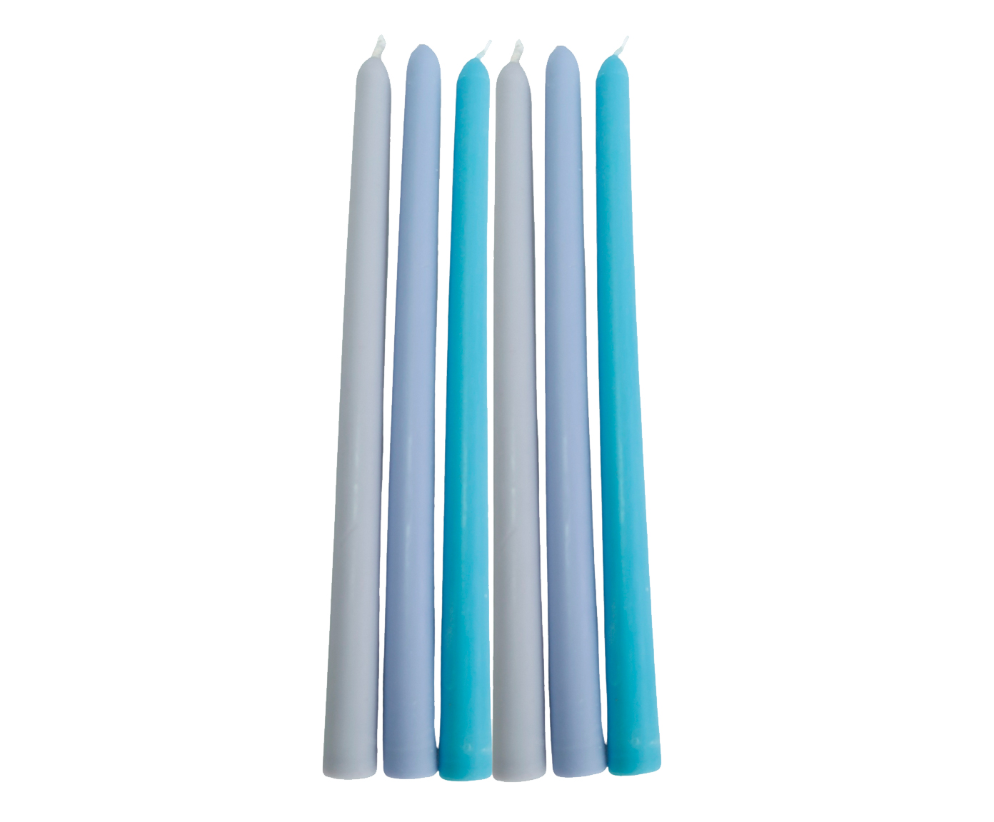 Velas para Casti&ccedil;al Mix and Macth Azul e Lil&aacute;s - 6 pe&ccedil;as - image 0