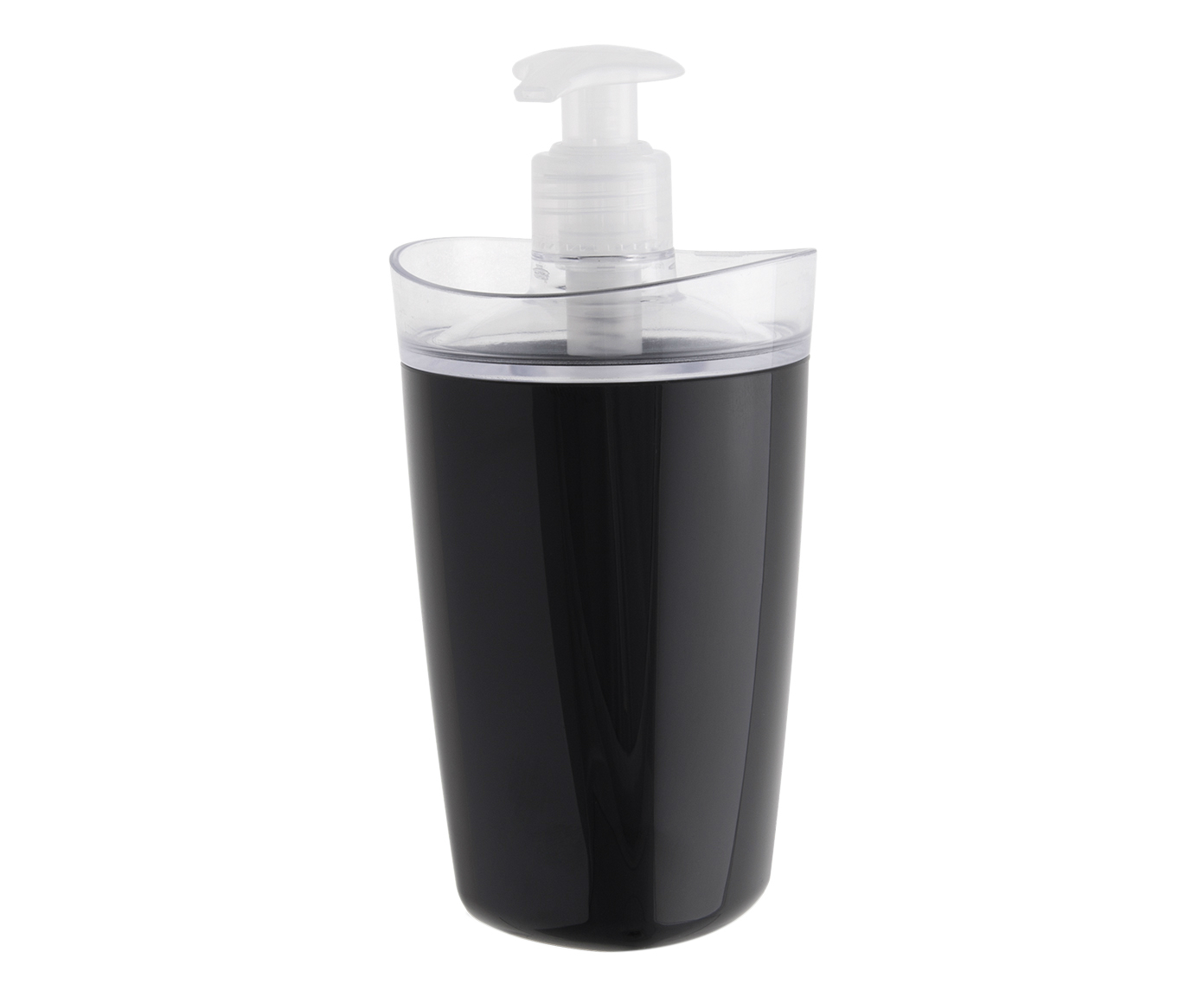 Dispenser para Sabonete L&iacute;quido Tule - Preto - image 0