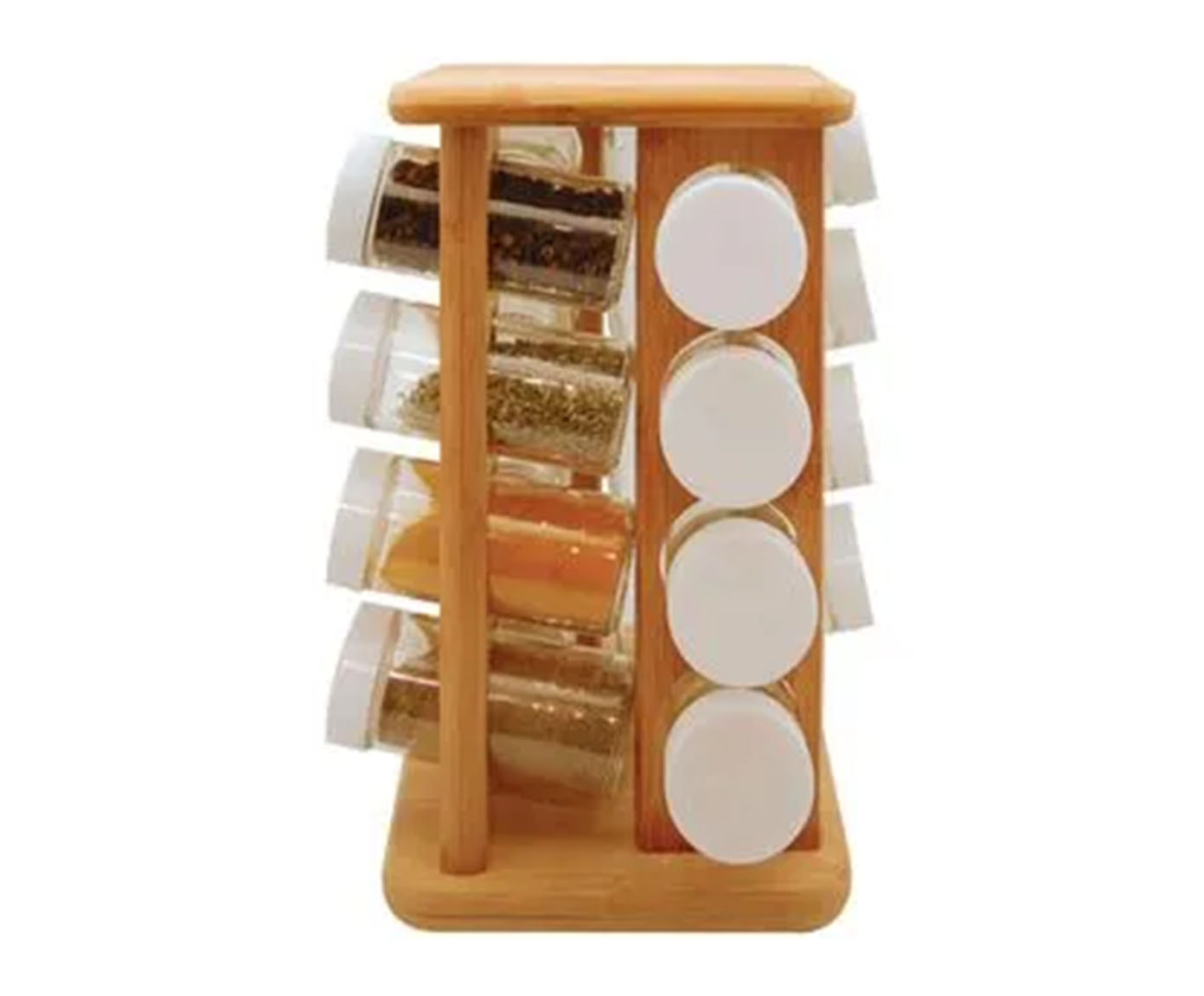Organizador de Temperos Girat&oacute;rio II Bambu - image 0