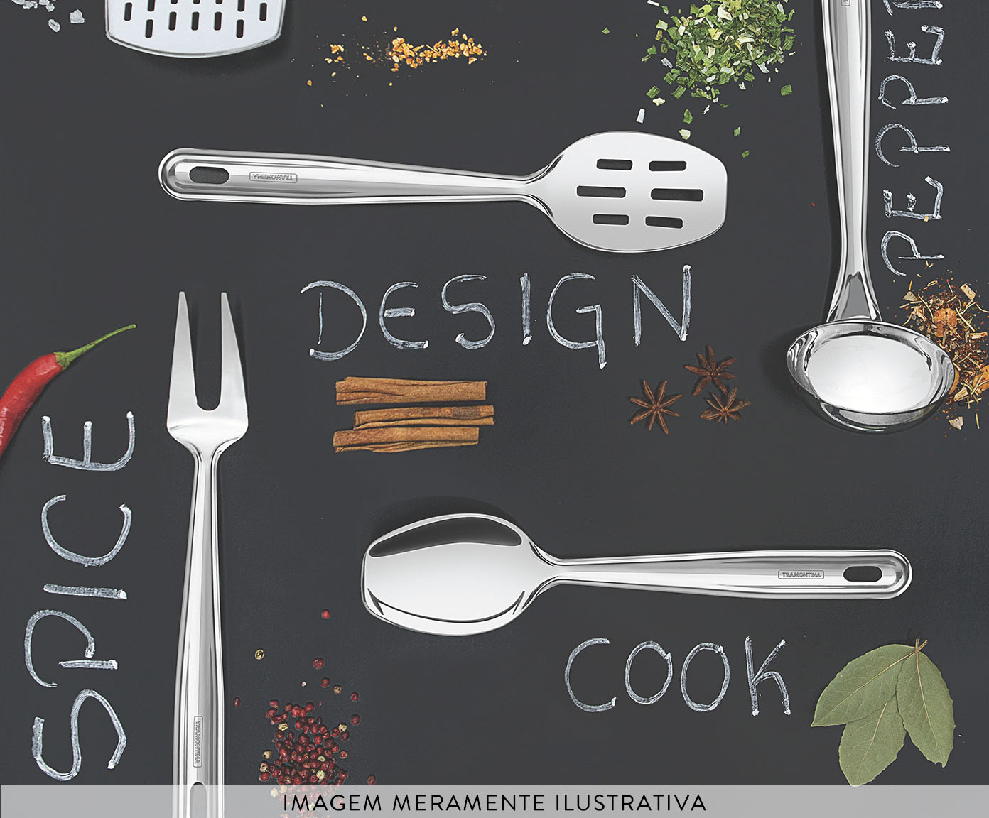 Colher Arroz em Inox Extrata - image 1