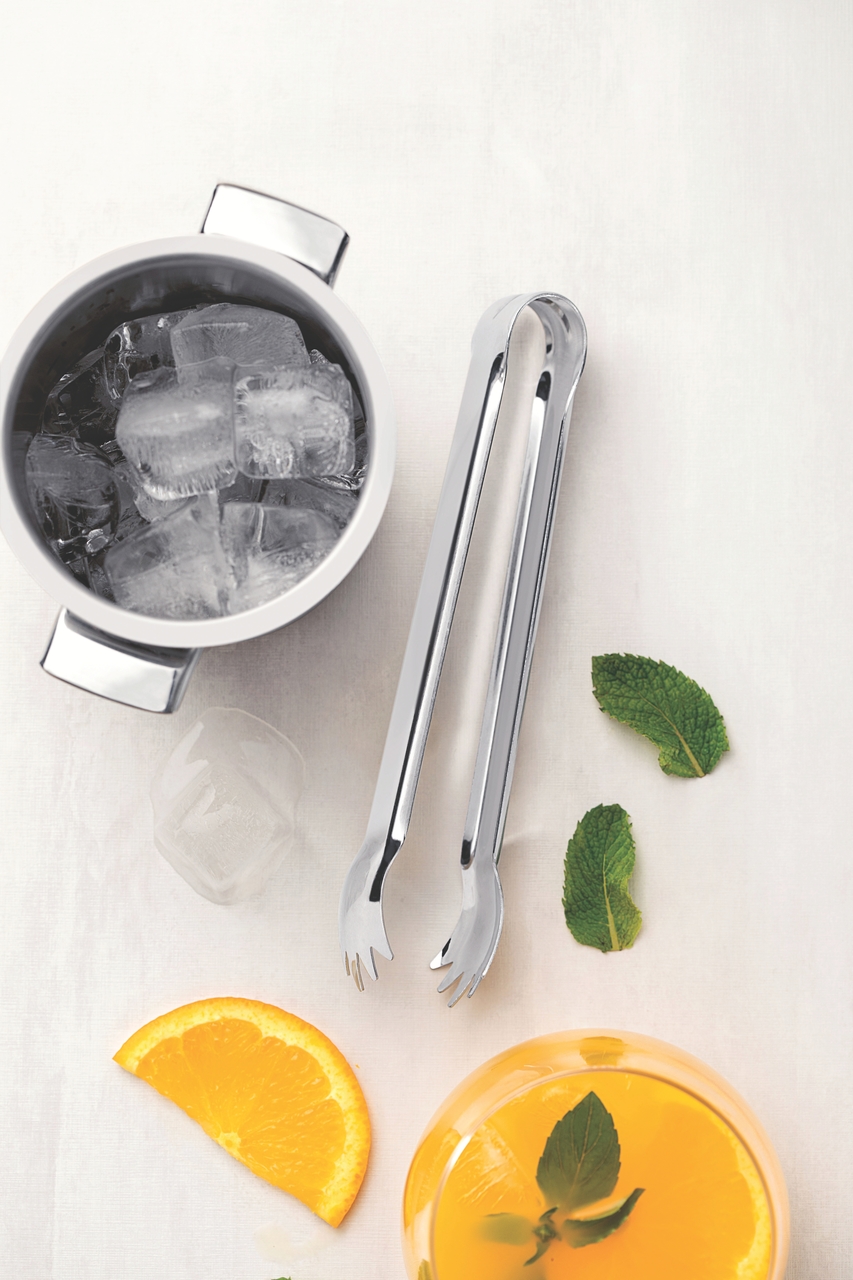 Pegador Multiuso em Inox com Pontas Millie - Prata - image 1