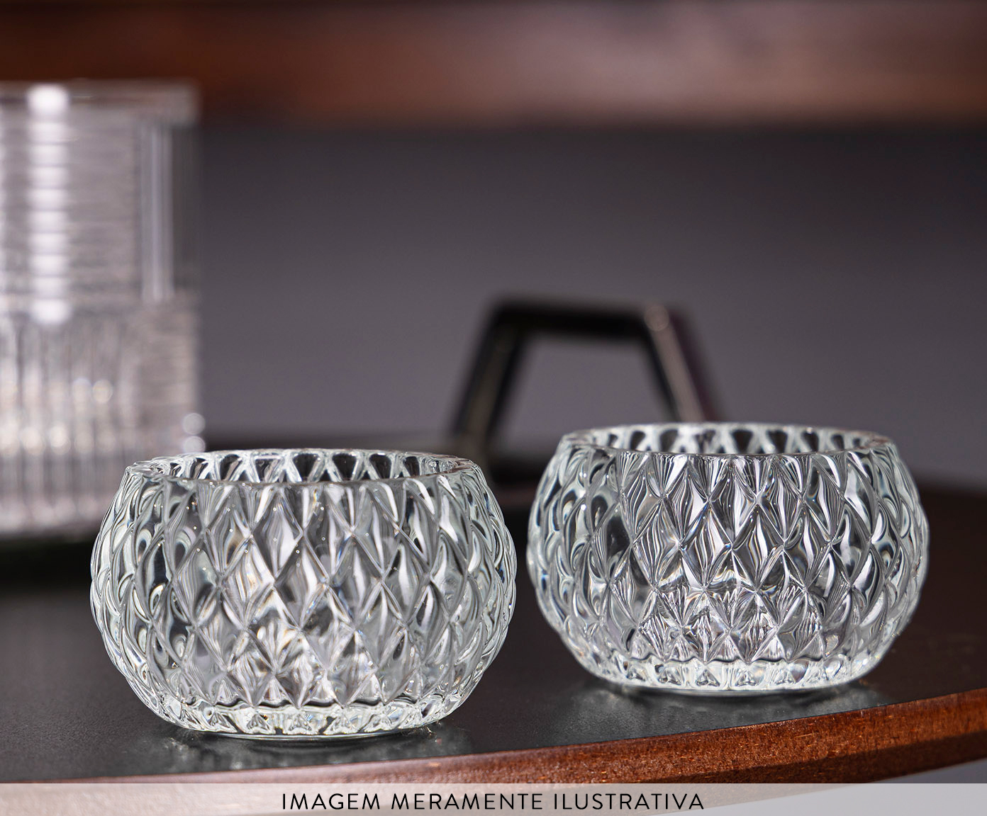 Jogo de Porta-Velas Spikes image number 3
