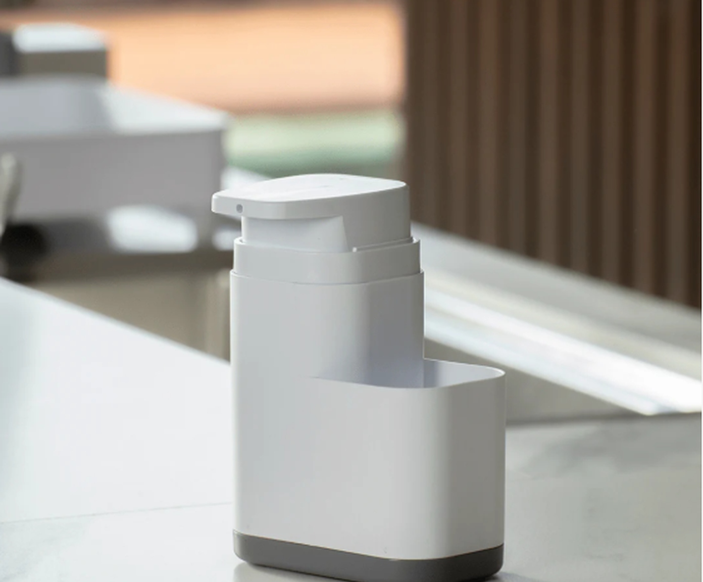 Dispenser Compacto de Detergente Liv Fechado Branco - image 1