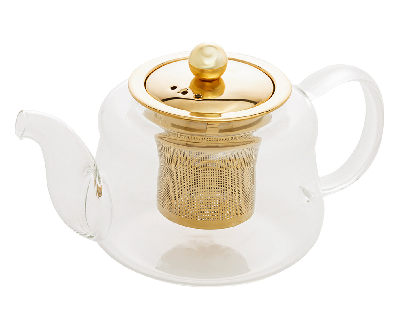 Chaleira com Infusor em Inox Aylena Dourada - image 1