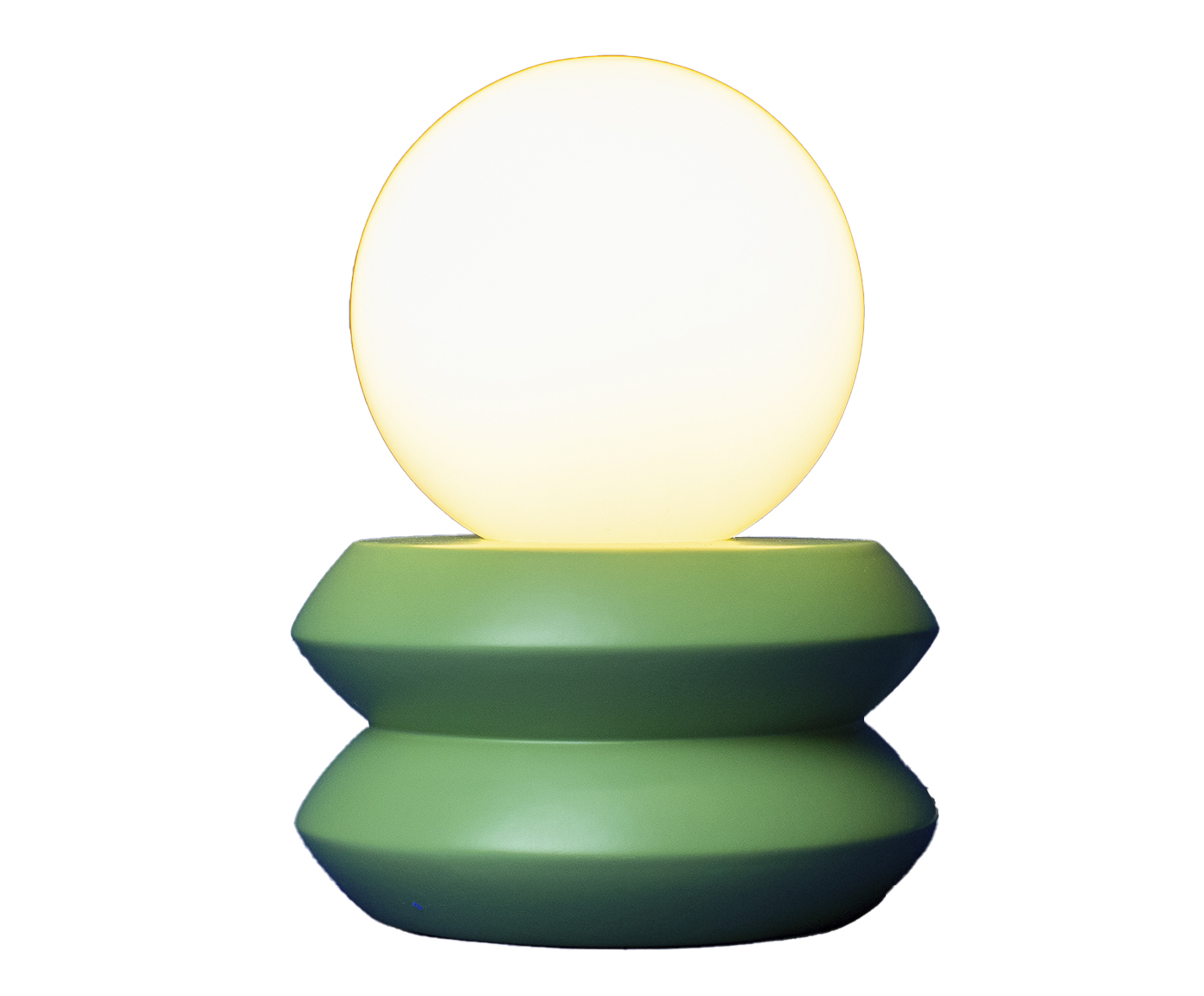 Lumin&aacute;ria de Mesa Trenzin 1 Verde - image 0
