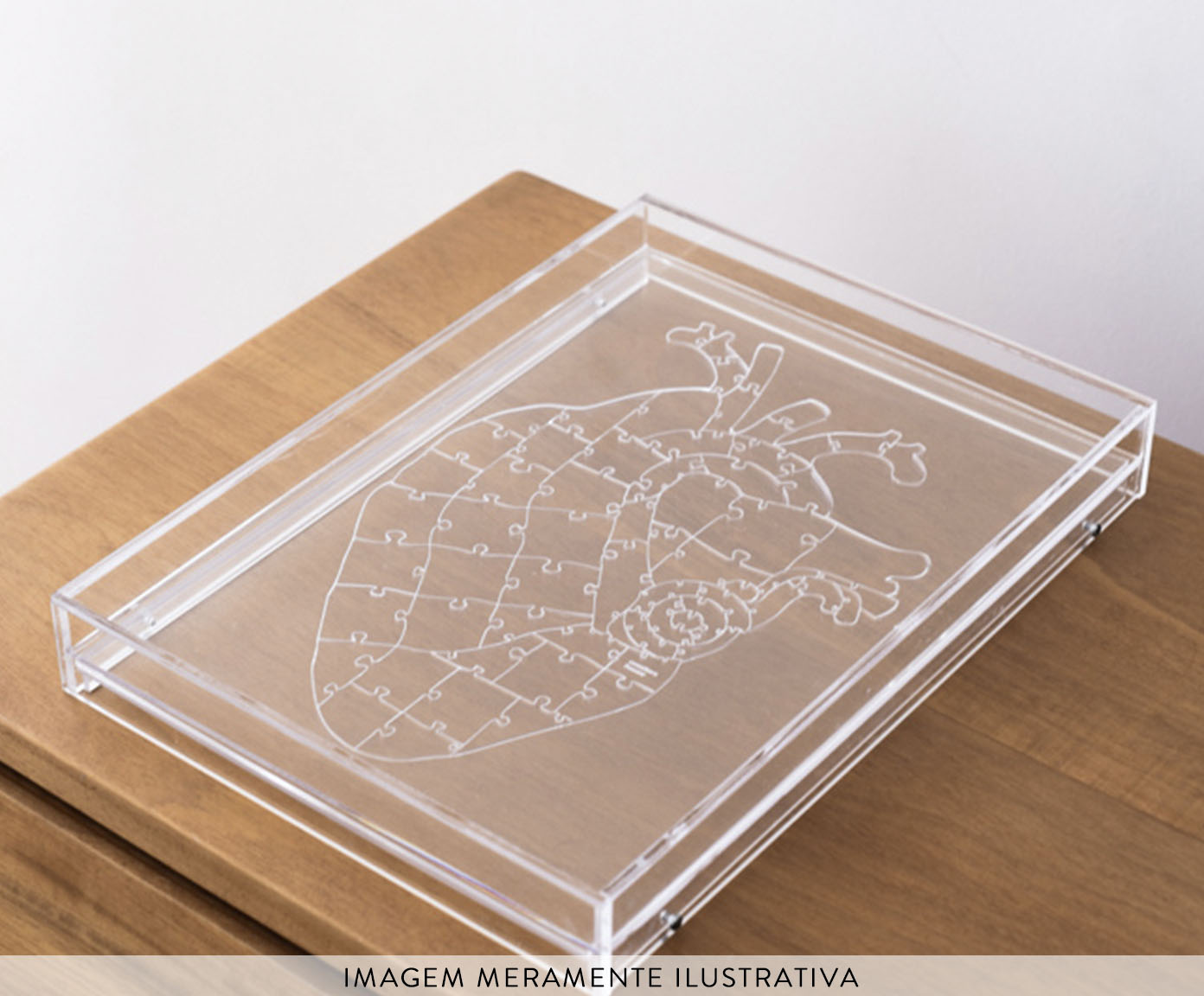 Quebra-Cabe&ccedil;a Heart Hologr&aacute;fico com Box image number 3