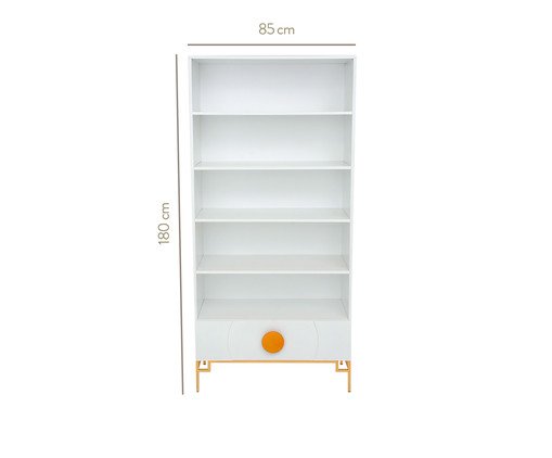 Estante Cerchio D'Oro - Branco image number 8