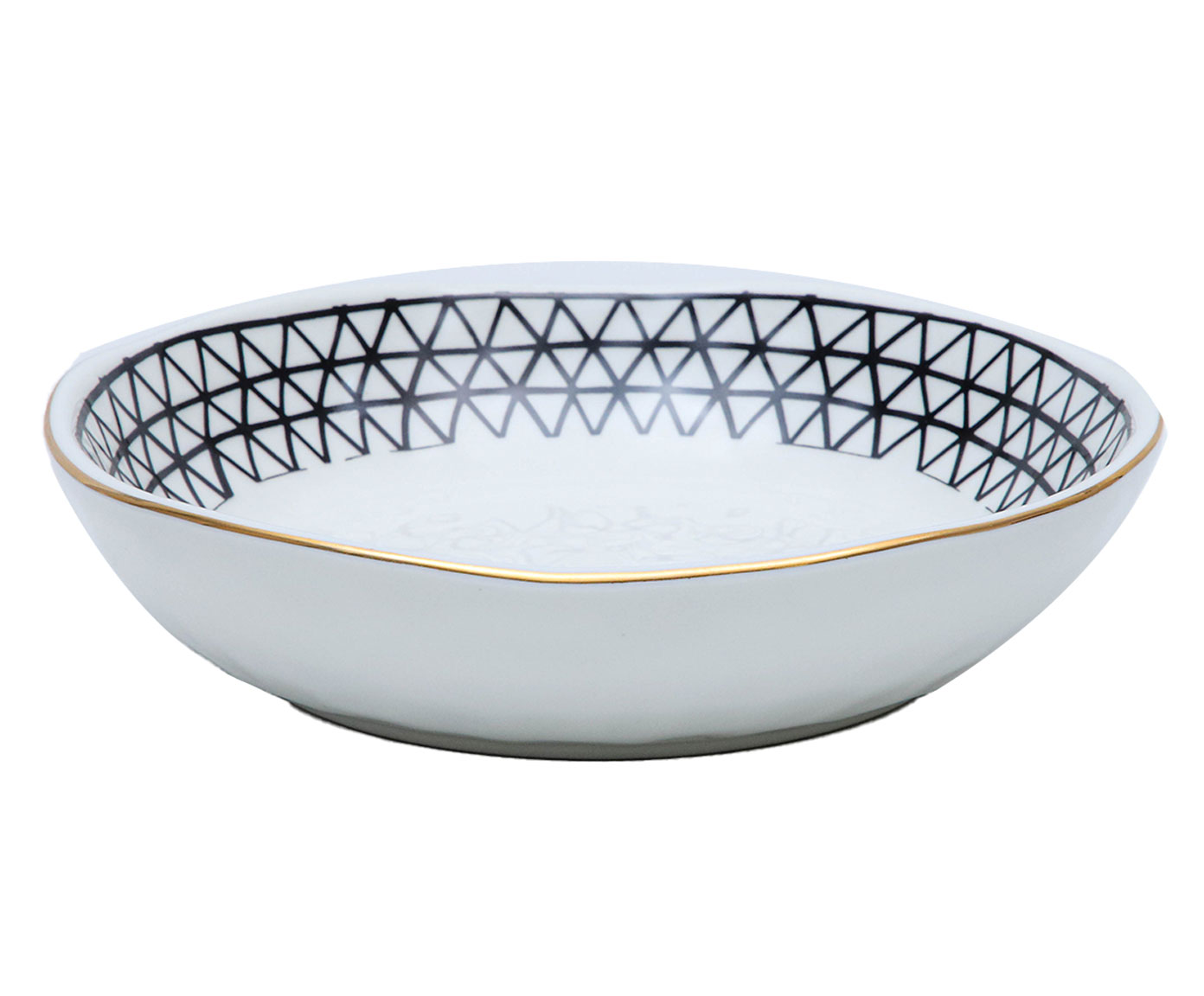 Bowl em Porcelana Virg&iacute;nia Branco - image 0