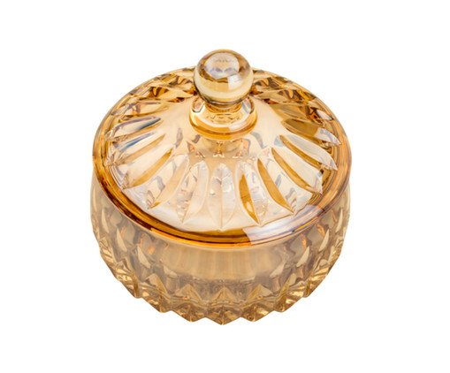 Bomboniere em Cristal Louise &Acirc;mbar - image 1
