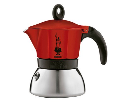 Cafeteira Italiana Moka Induction Vermelha - image 0