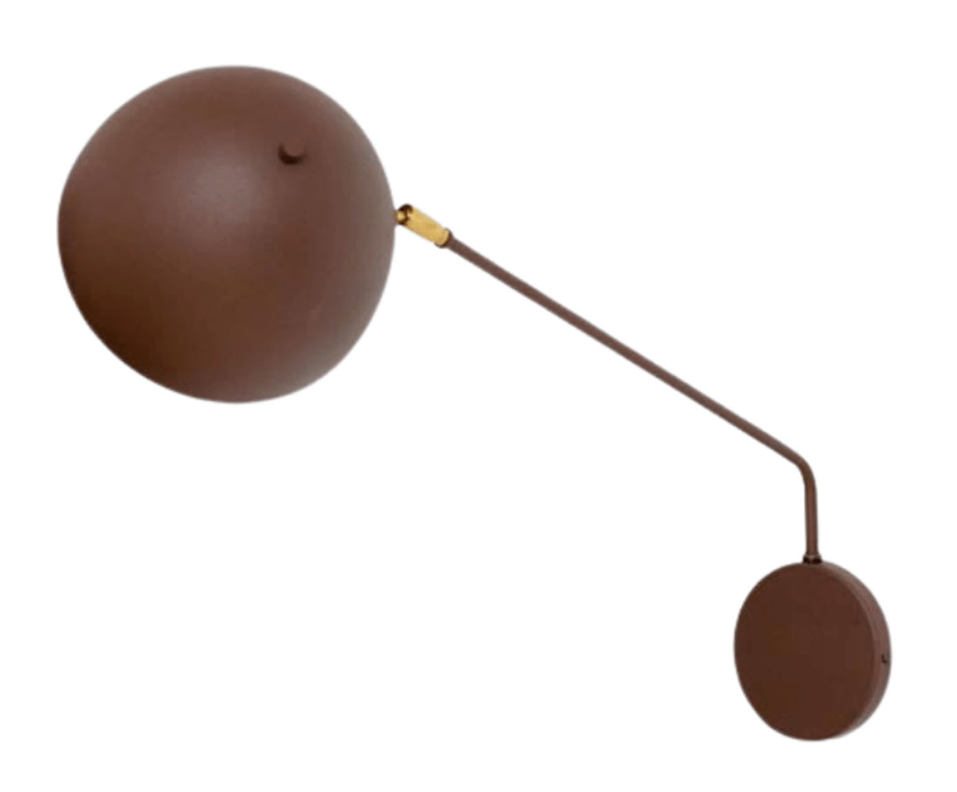 Arandela Wang Marrom Corten - image 1
