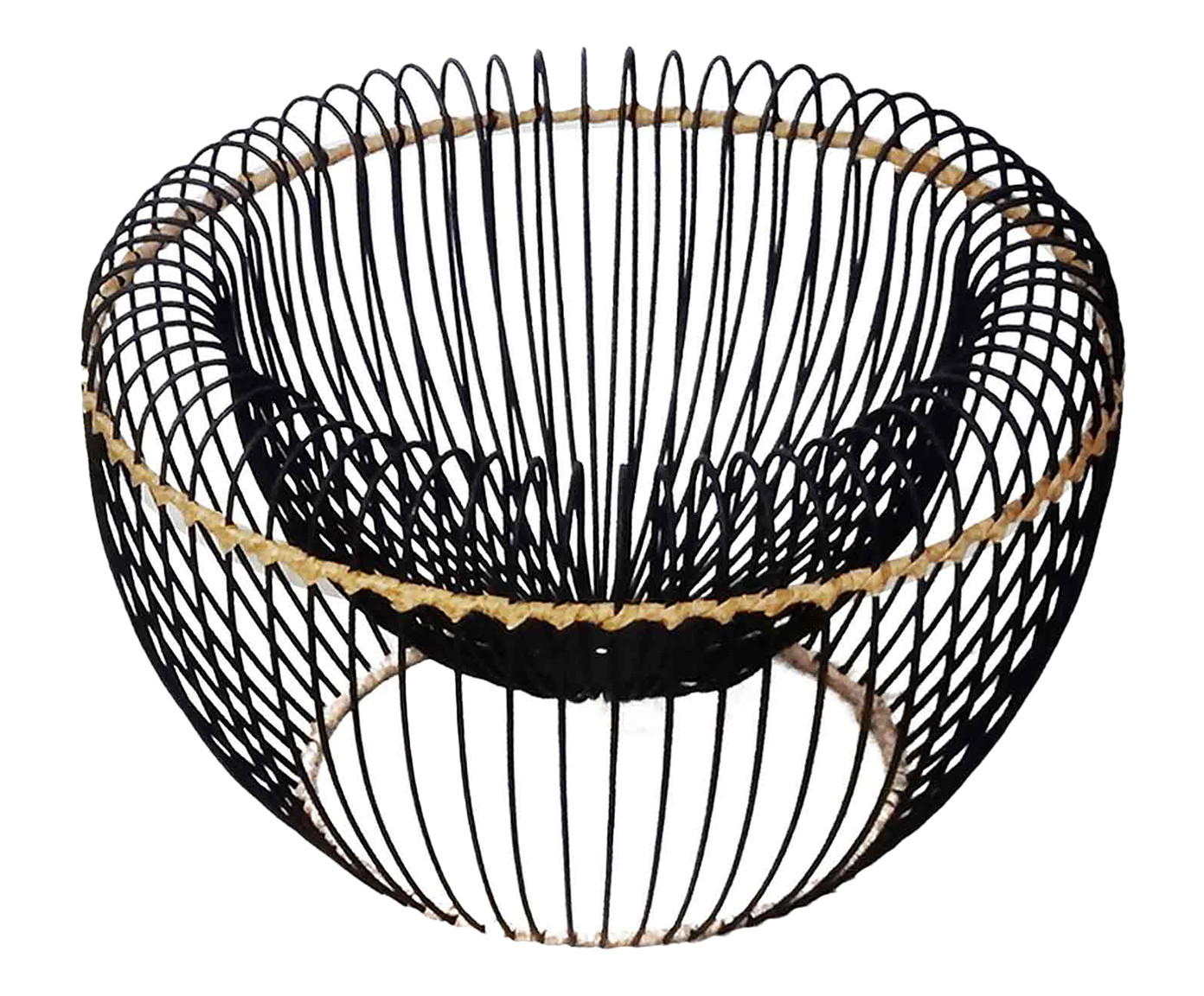 Fruteira de Mesa em Metal Toulun - Preta - image 0