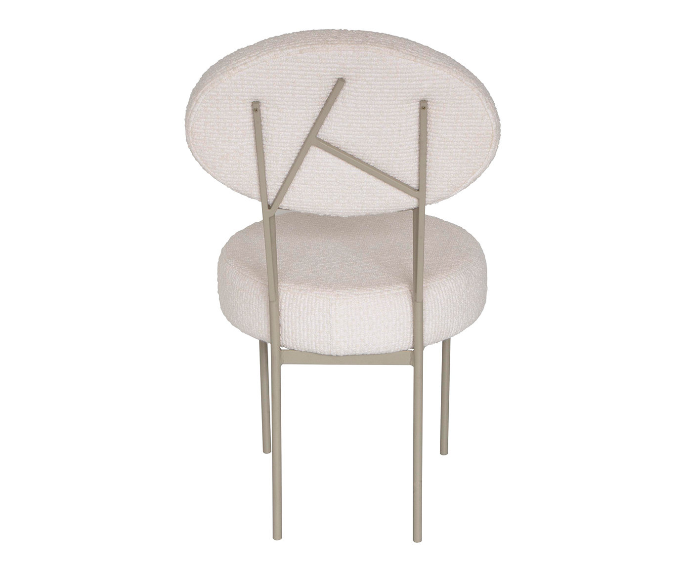 Cadeira Broto  Boucl&eacute; Natural - Taupe - image 1