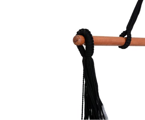 Poltrona Suspensa com Tassel Mar Cinza image number 2