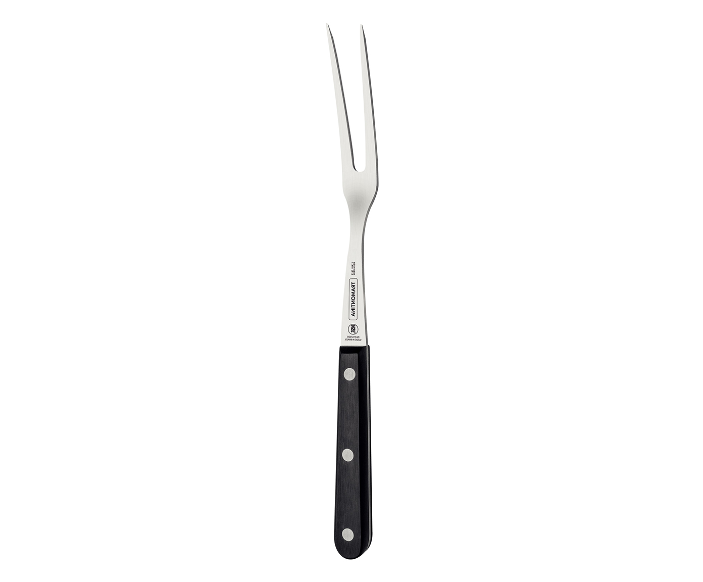Garfo Trinchante em Inox Agile - Preto - image 1
