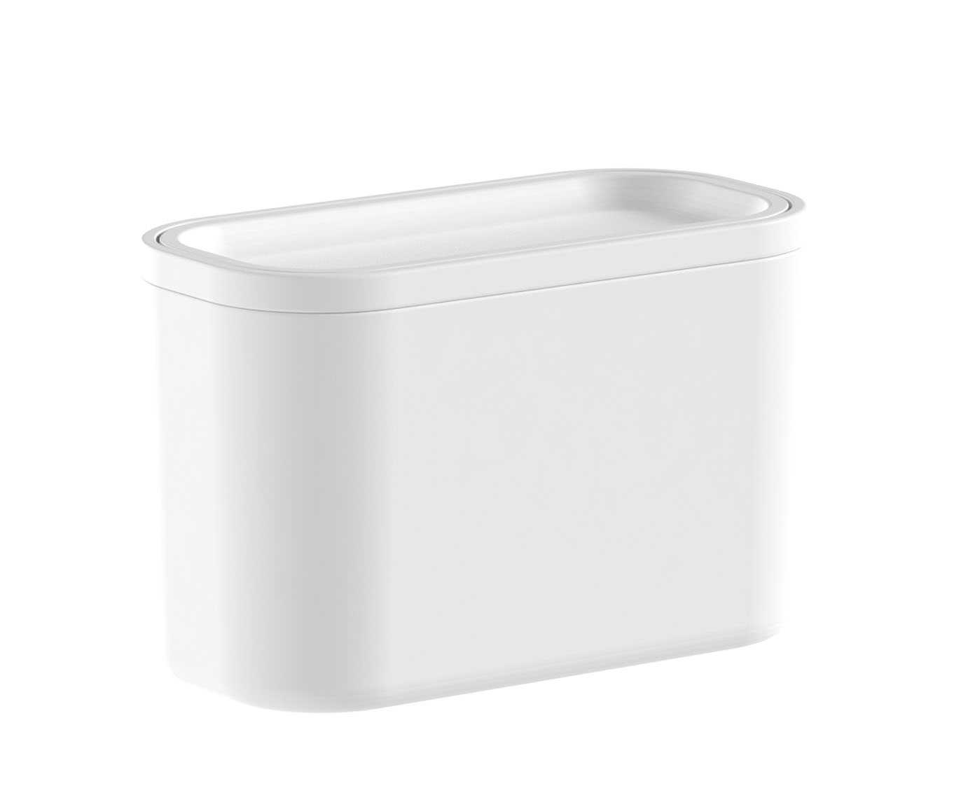 Lixeira de Bancada Basculante Bold - Branco - image 0