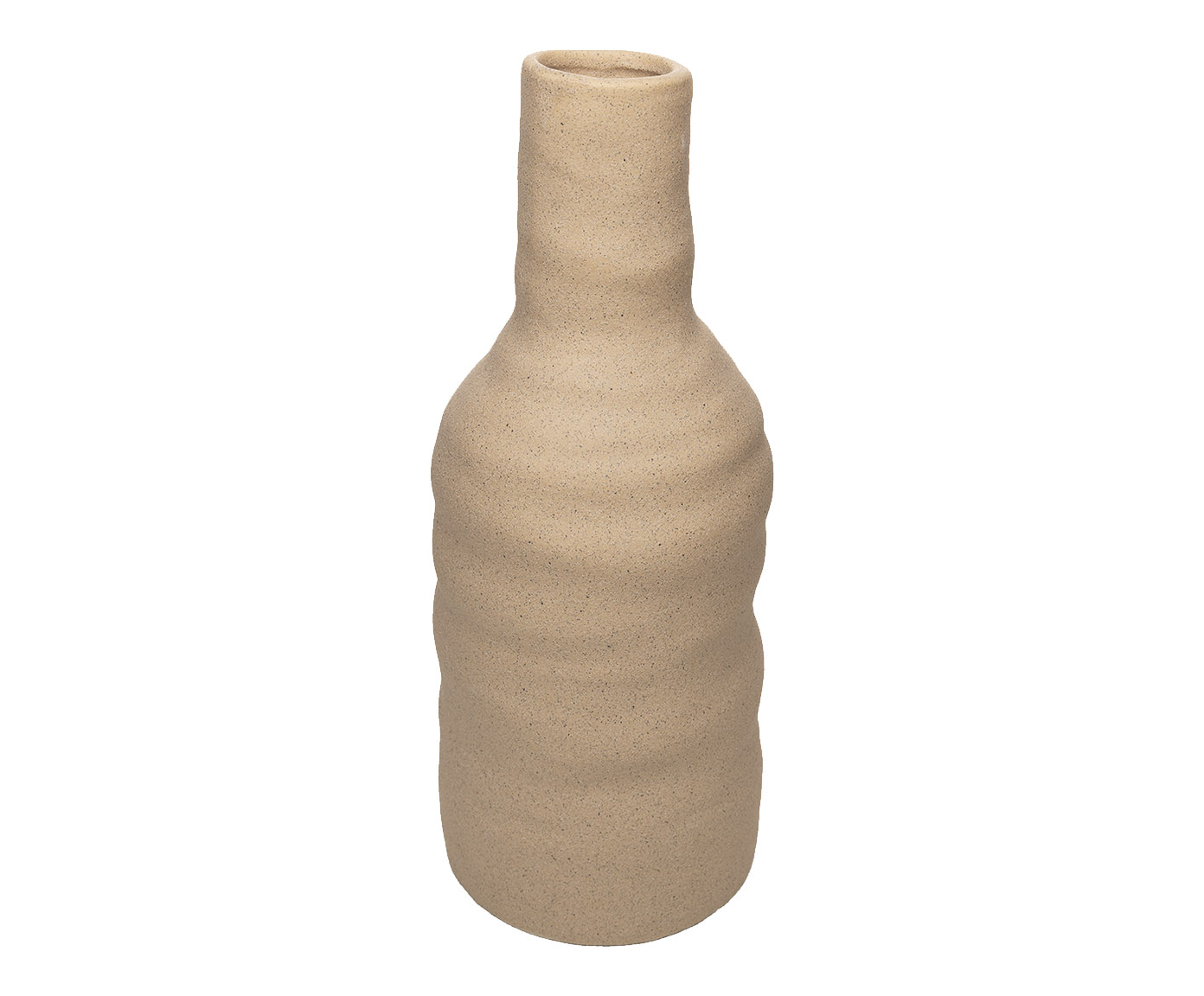 Vaso de Cer&acirc;mica Doha Ondas Bege - image 0