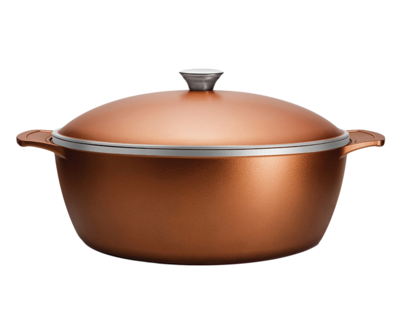 Ca&ccedil;arola em Inox Lyon A&ccedil;obreada - image 0