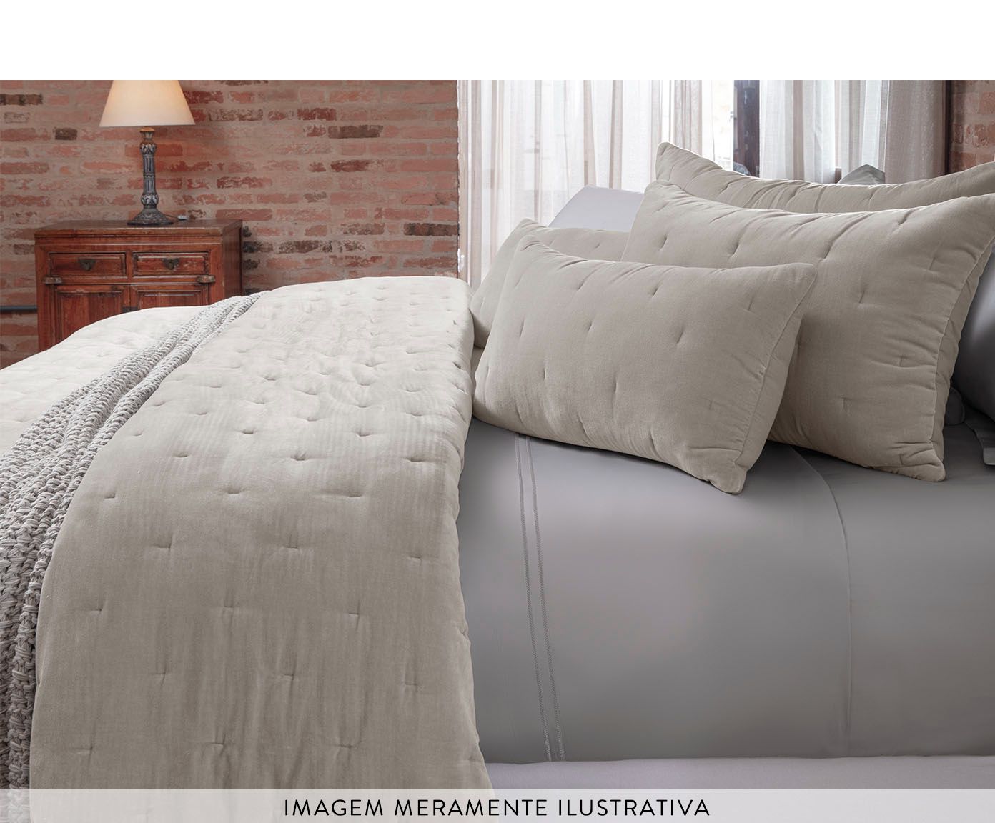 Jogo de Cobre-Leito Comforter Taj Fendi image number 2
