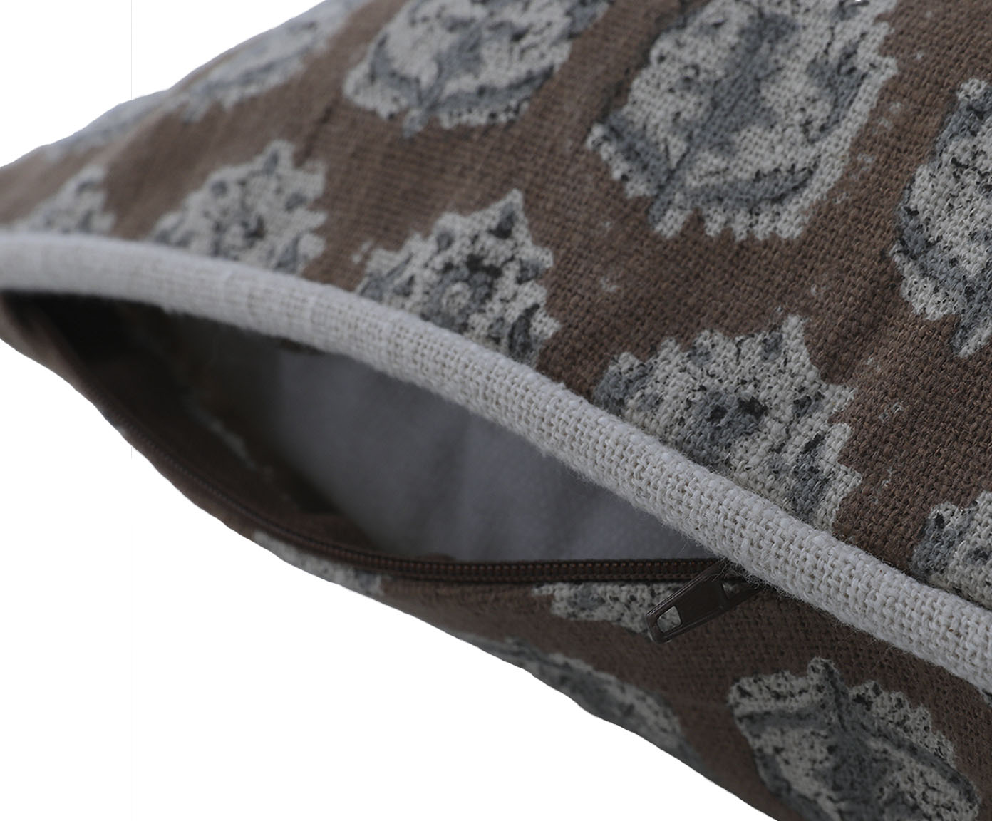 Capa de Almofada Lavinya Off-White e Bord&ocirc; image number 2