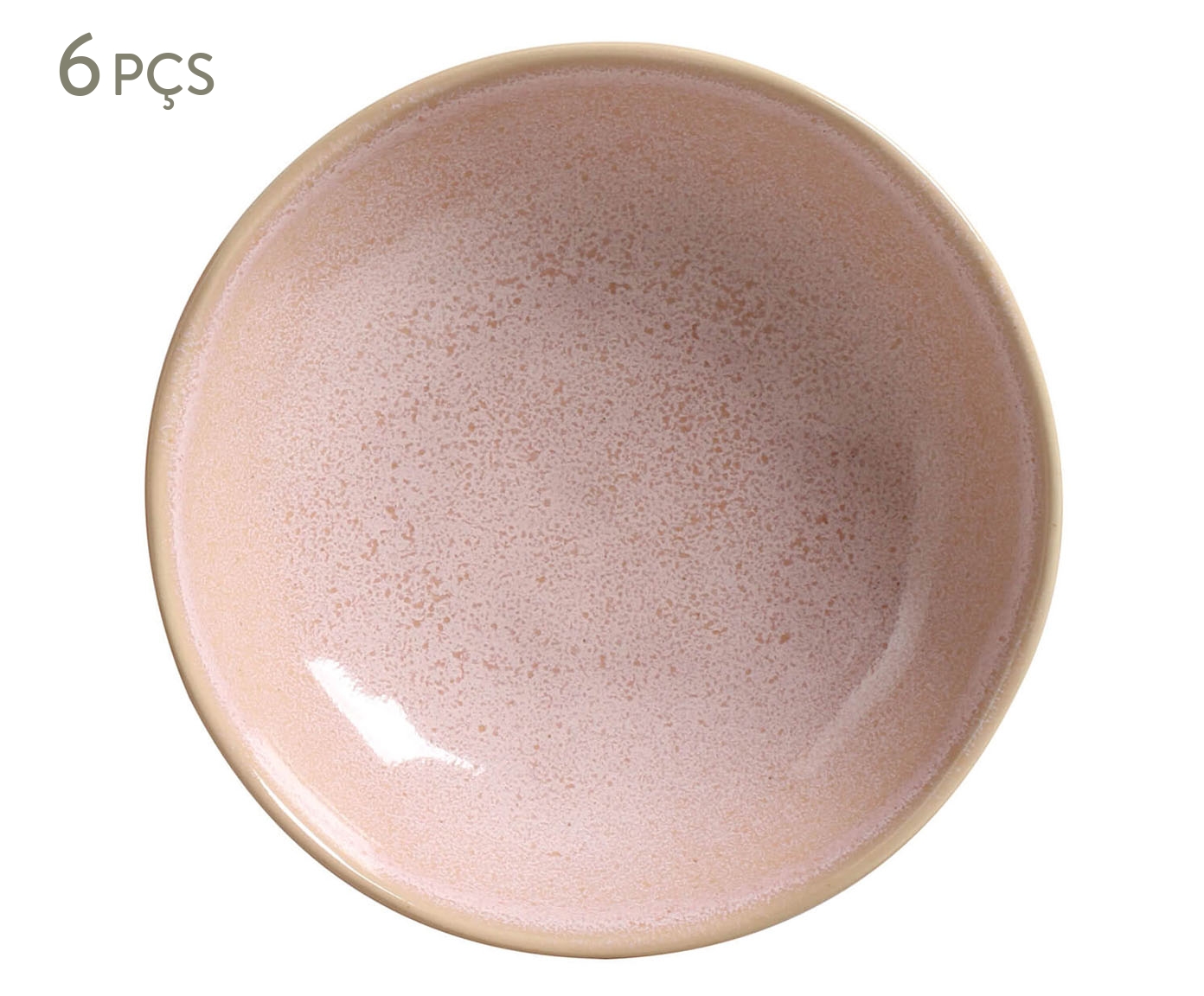 Jogo de Pratos Fundo Bio Litchi Rosa - image 0
