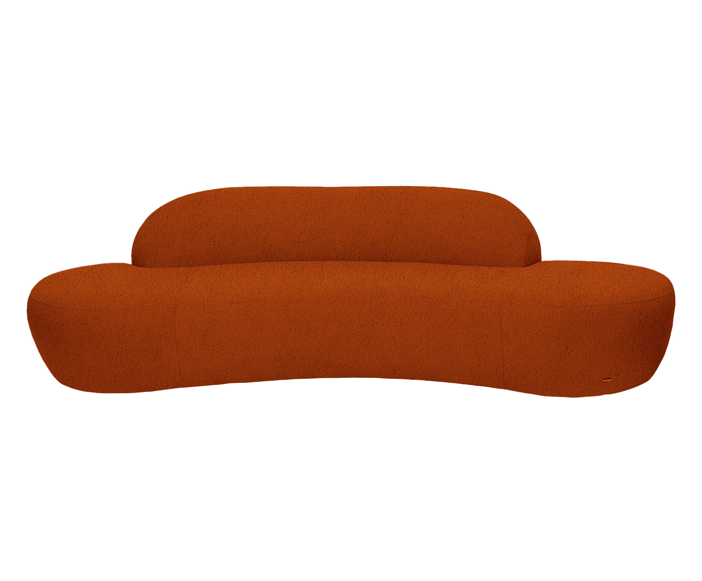 Sof&aacute; Petra em Boucle Soft Terracota  III - image 0