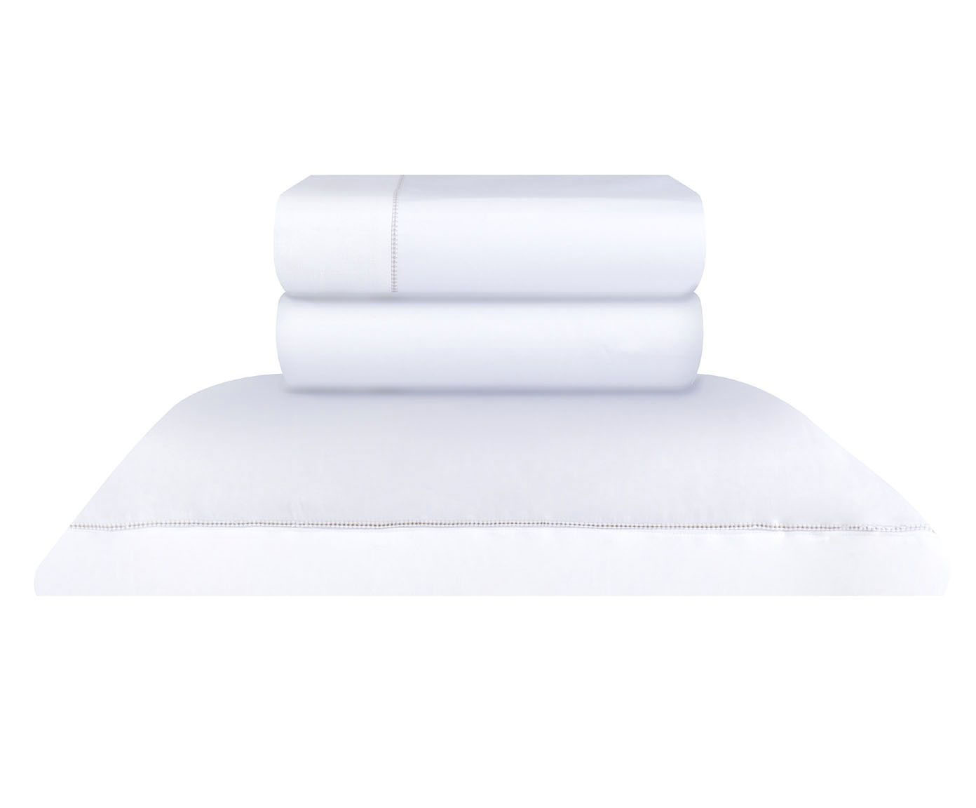 Jogo de Len&ccedil;ol Linen Liege Branco - image 1