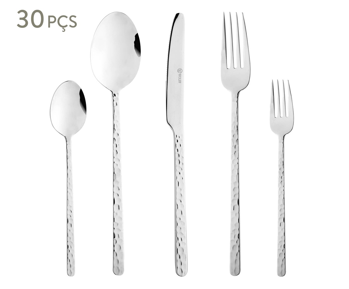 Faqueiro de A&ccedil;o Inox Veneza - image 0