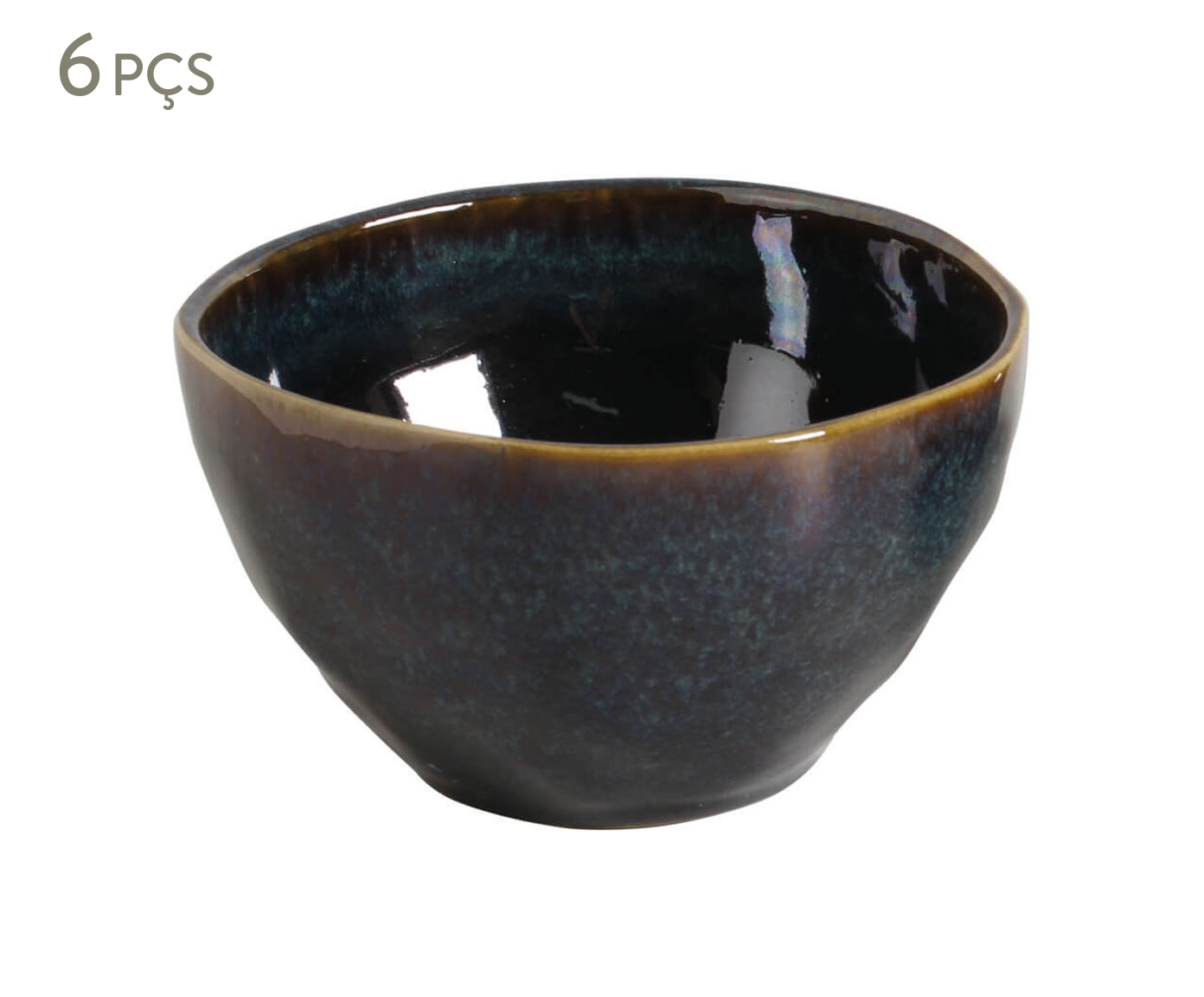 Jogo de Bowls Org&acirc;nico Oceano Azul - image 0