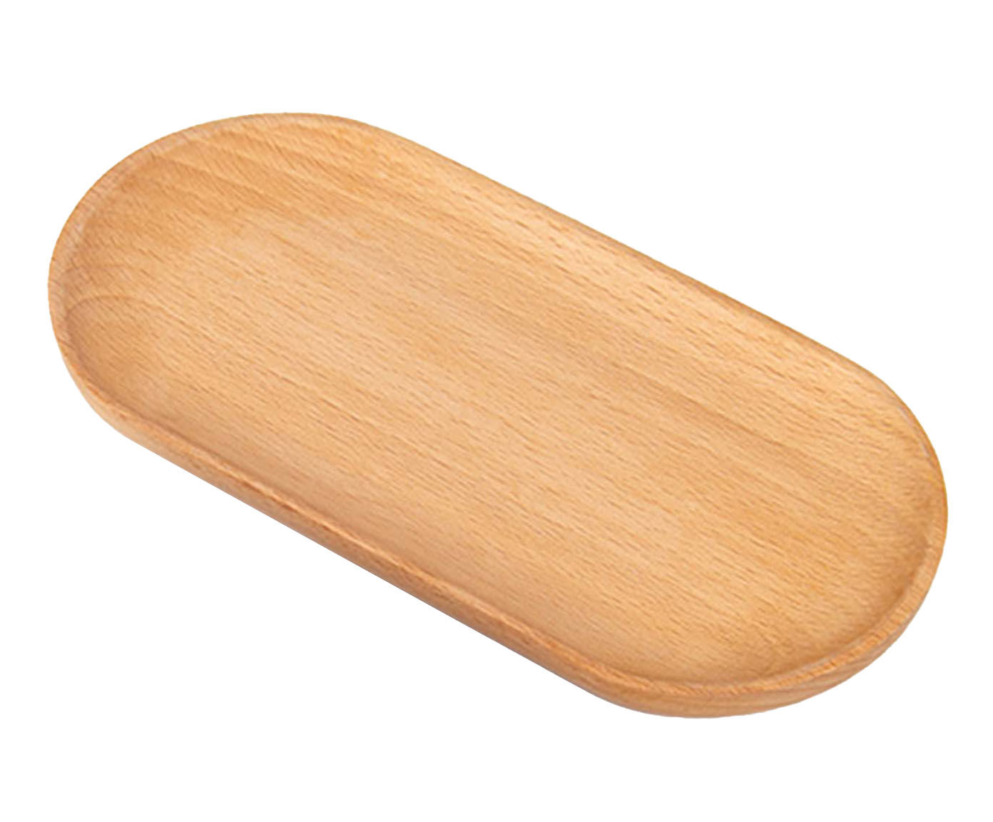 Bandeja em Bambu Oval de Faia - image 0