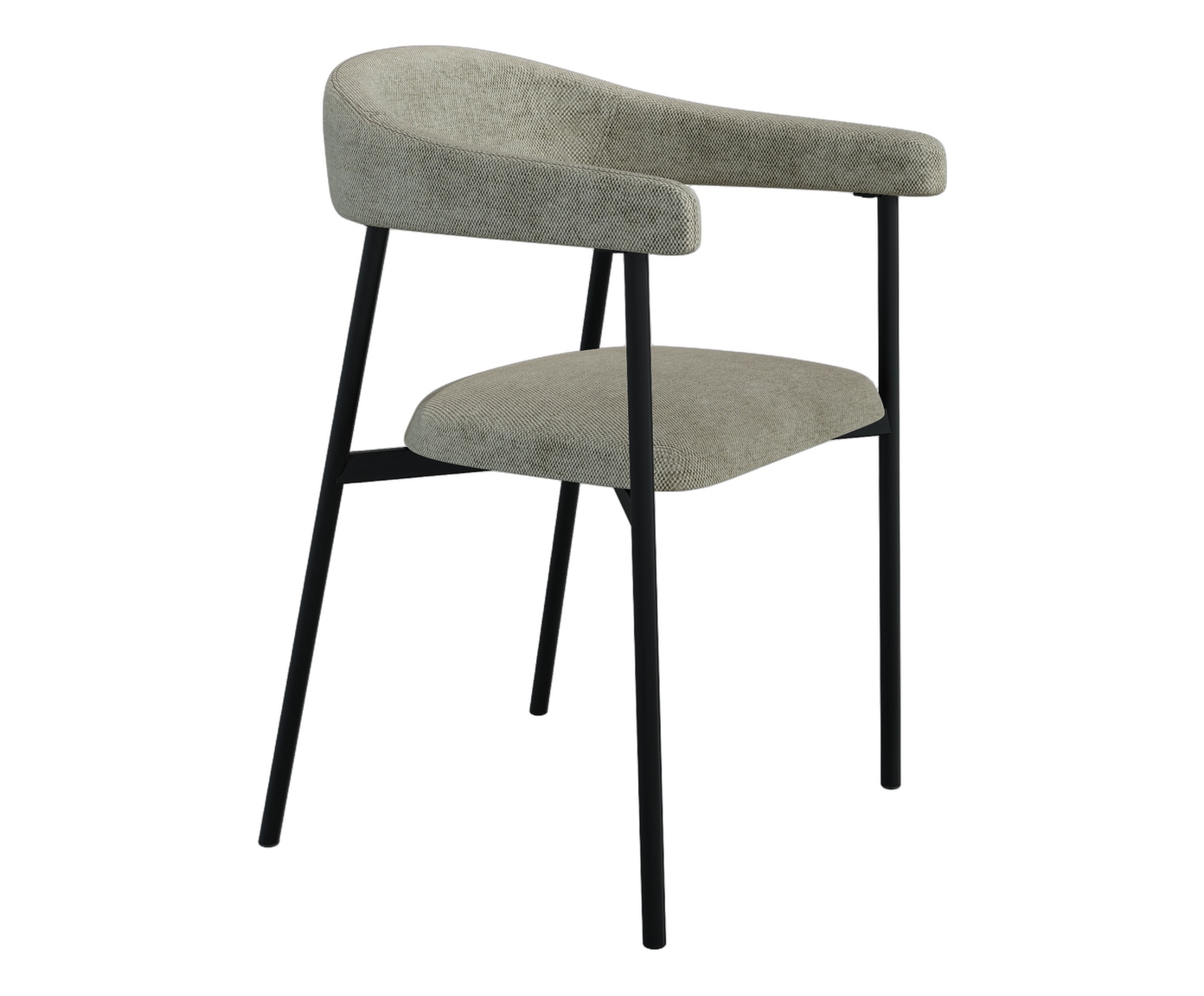 Cadeira de Jantar Angel Tecido Lautrec Off White - image 0