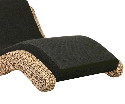 Chaiselongue Cuzco Natural e Preto image number 2