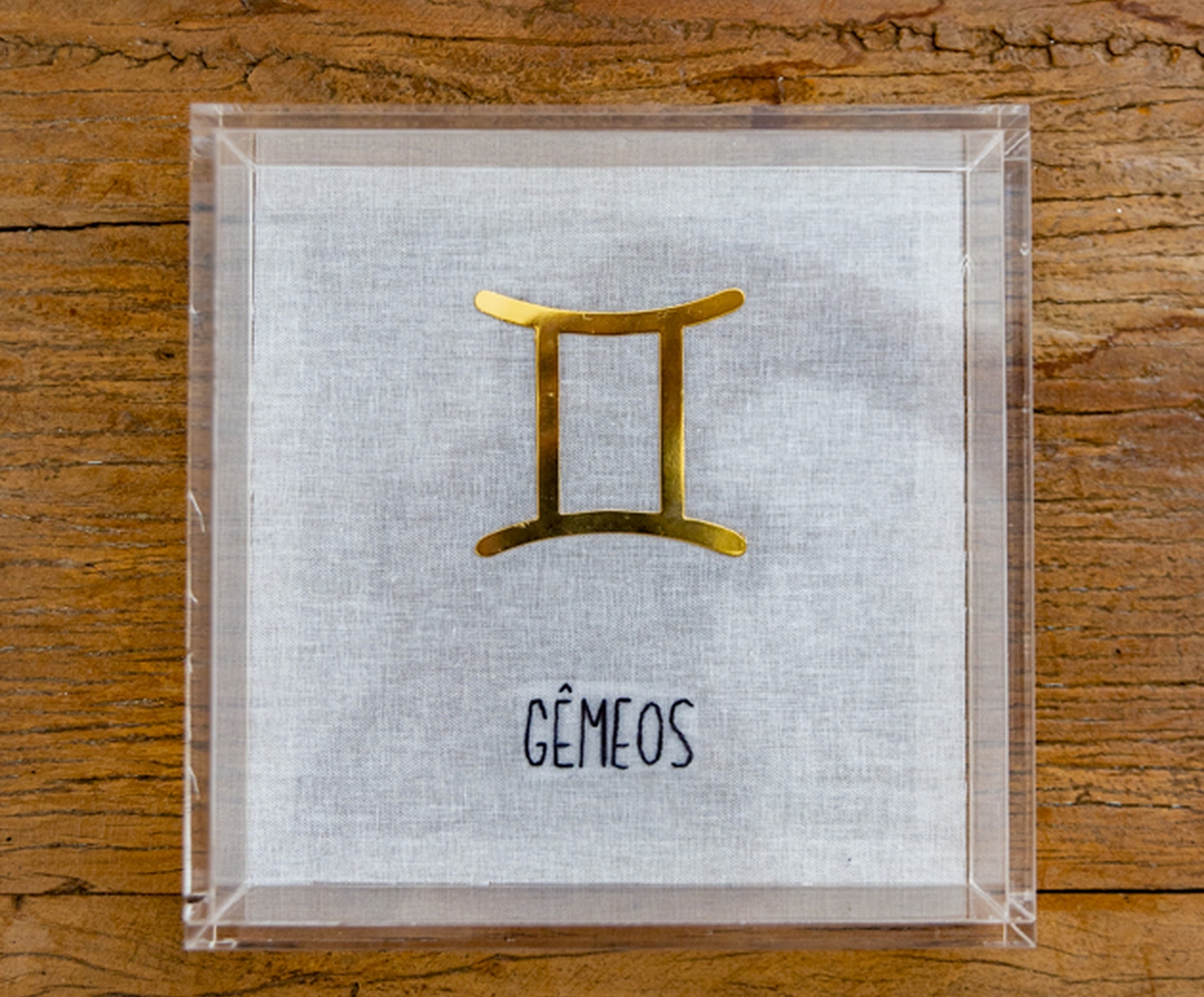 Quadro em Acr&iacute;lico "Signo G&ecirc;meos" - image 1