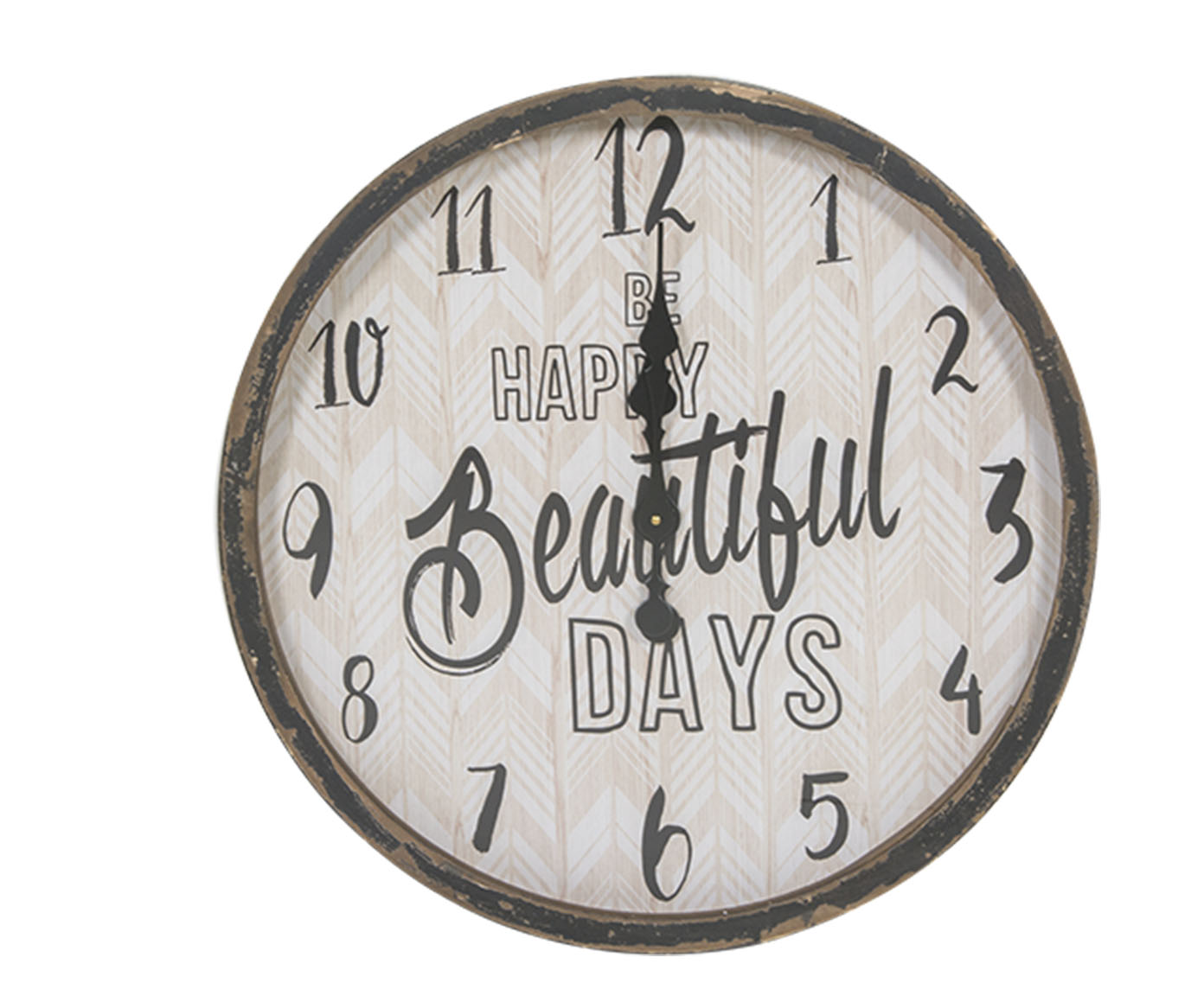 Rel&oacute;gio de Parede Happy Beautiful Days - image 0